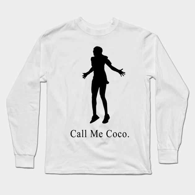 call me coco the youngest tennis player 2 Long Sleeve T-Shirt by rsclvisual